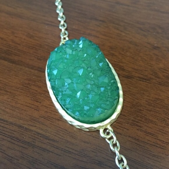 Two Green Necklaces long & short length - Picture 2 of 6